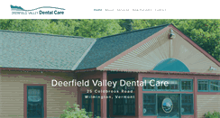 Desktop Screenshot of deerfieldvalleydentalcare.com