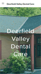 Mobile Screenshot of deerfieldvalleydentalcare.com